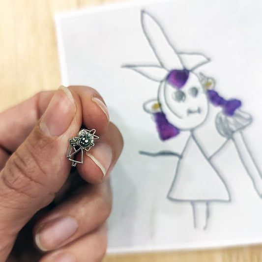 Pendientes de Botón personalizados