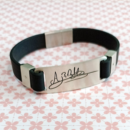 Pulsera de Caucho con Diseño Personalizado