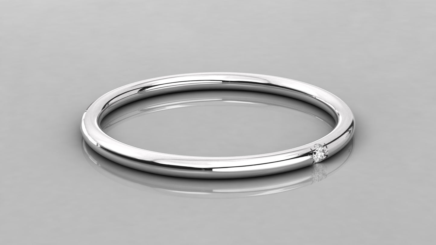 Anillo de plata Personalizable - Rainha