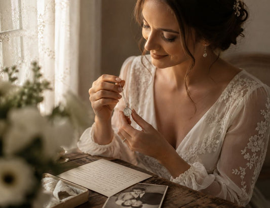 Joyas personalizadas para novias que quieren algo más que “algo prestado”