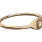 Anillo de oro amarillo - Olhar